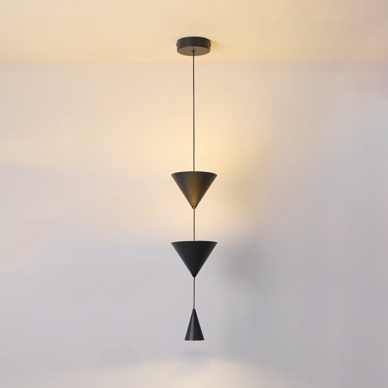 Olverai Unique Cone Pendant Light for Bedroom