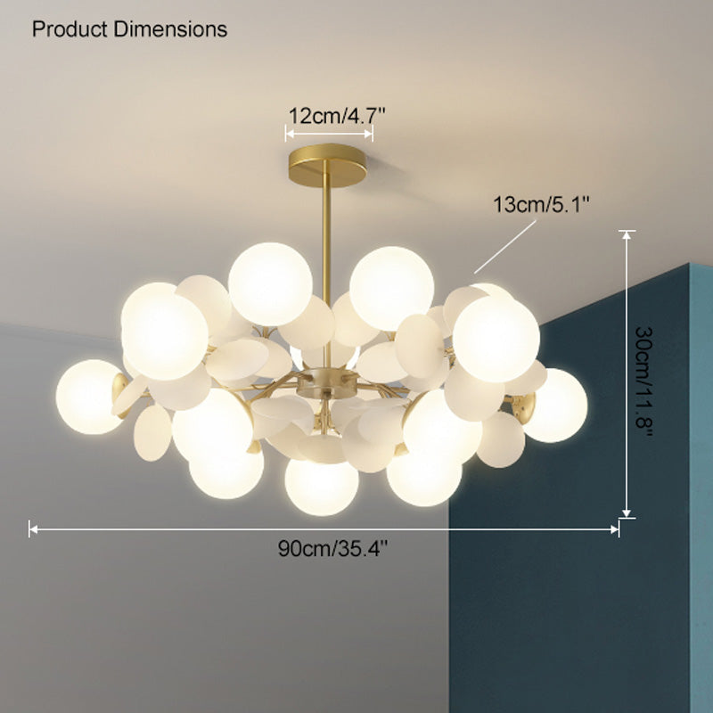 Olverai Branching Bubble Chandelier