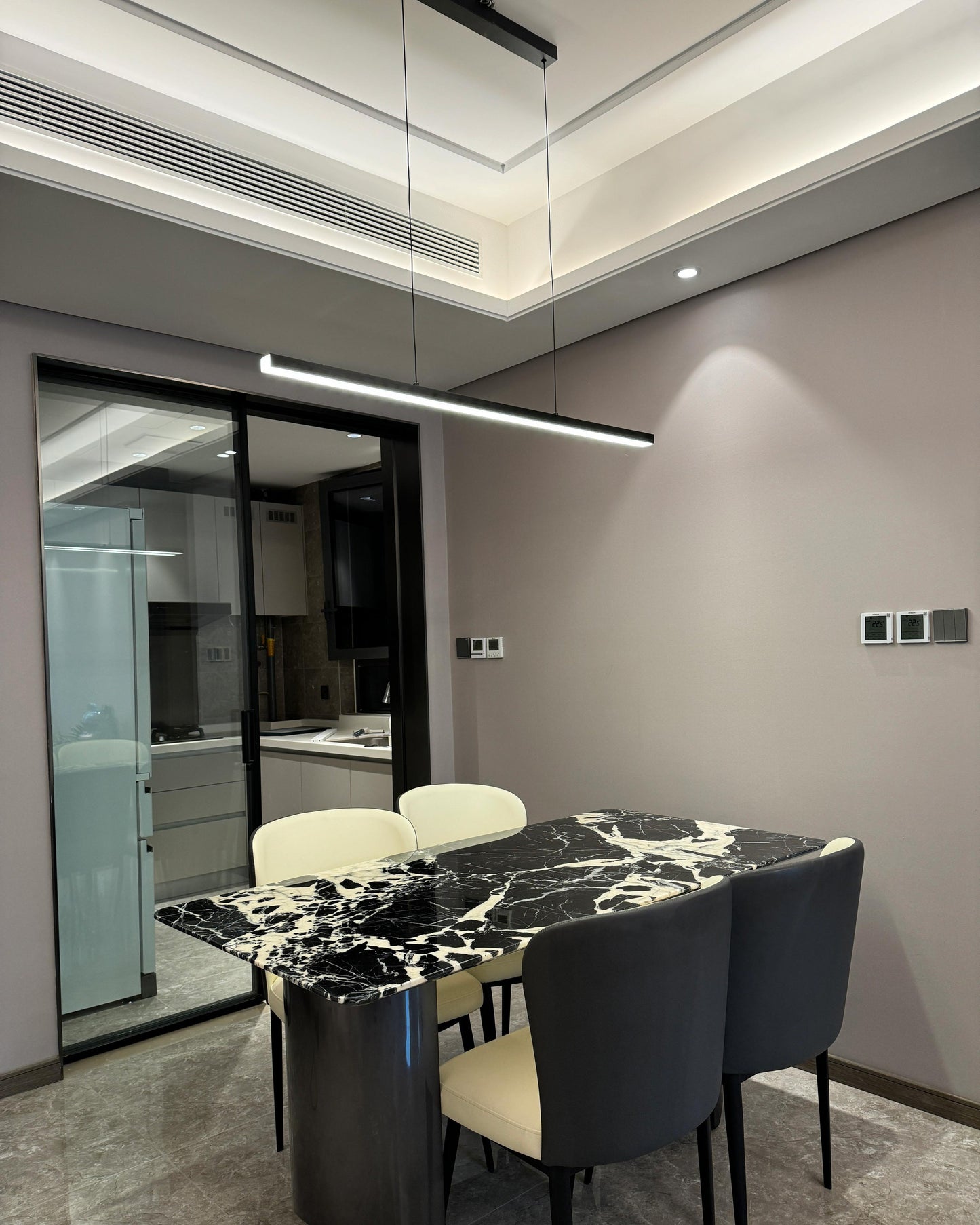 Olverai Extra Long Linear Pendant Light