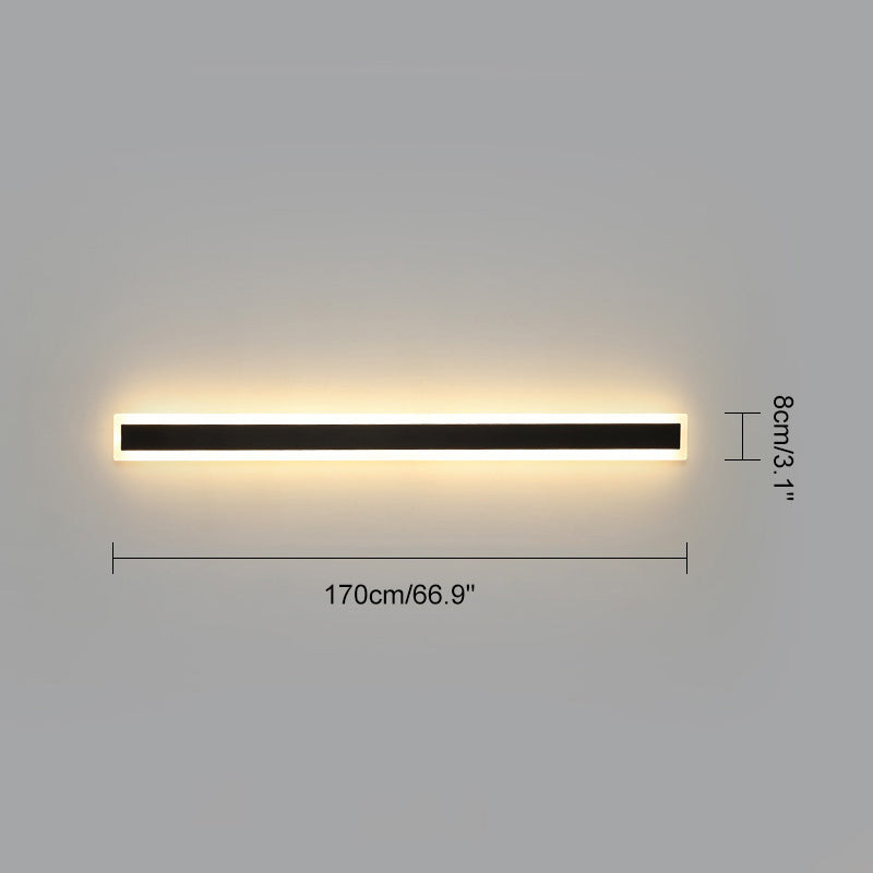 Olverai Outdoor Linear Wall Light