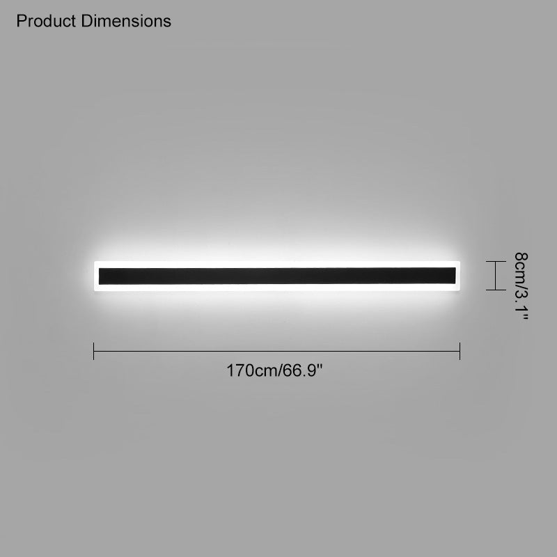 Olverai Outdoor Linear Wall Light