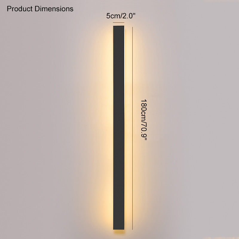 Outdoor Linear Light wall