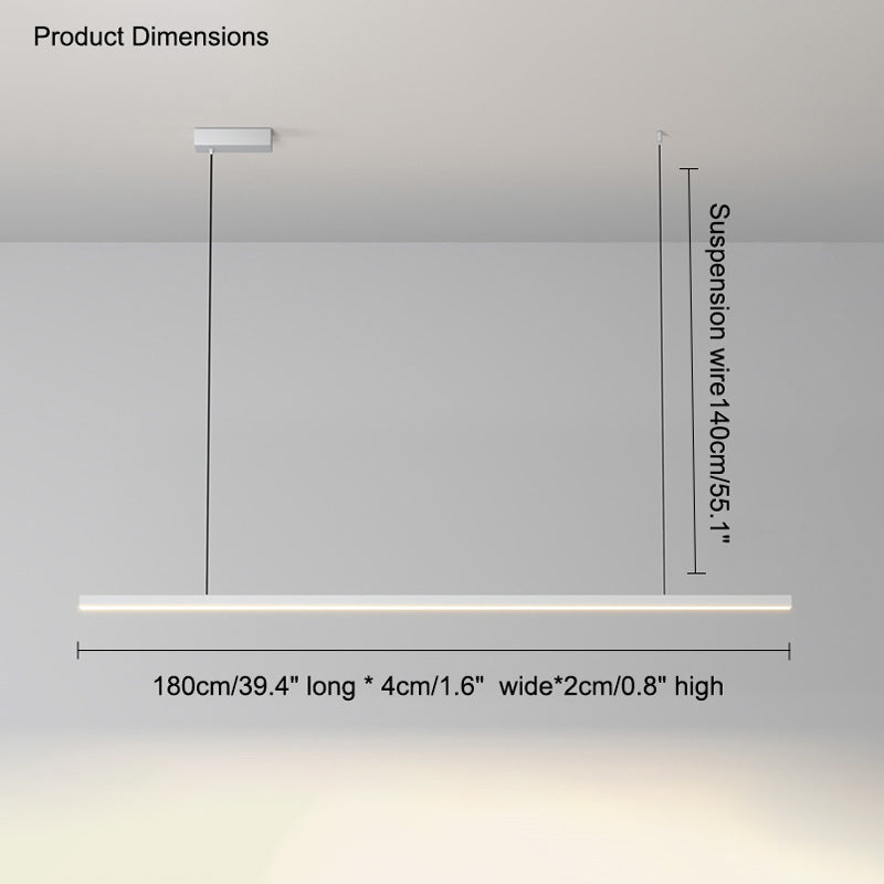 Olverai Extra Long Linear Pendant Light