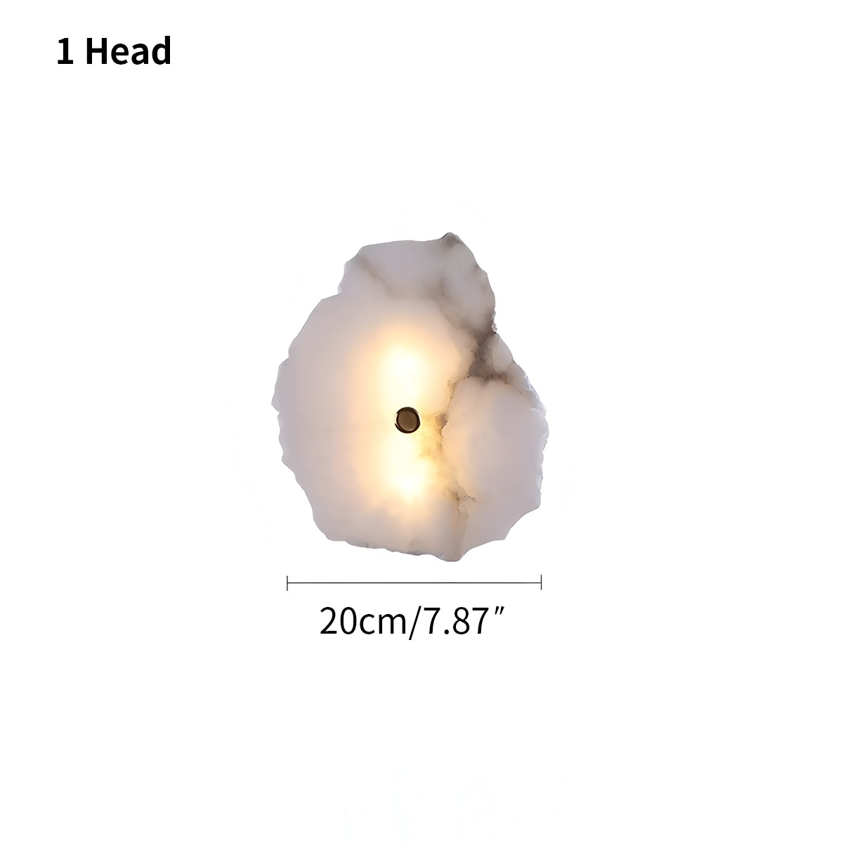 Modern Luxury Artistic Spanish Alabaster Wall Lamp