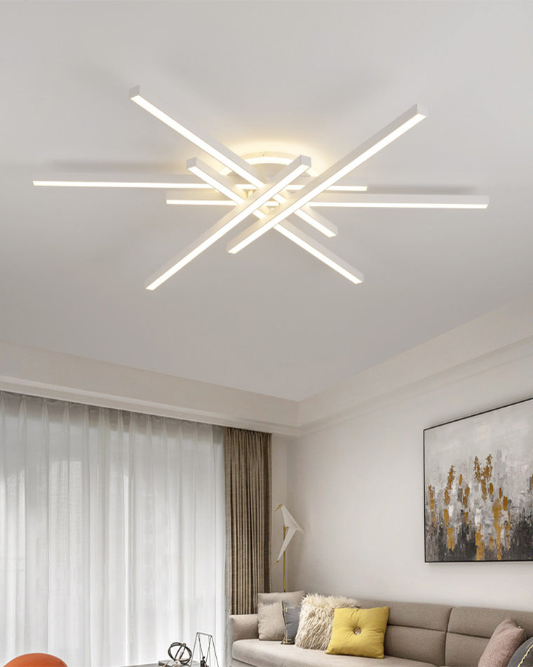Olverai Integrated Led Flush Mount Ceiling Light