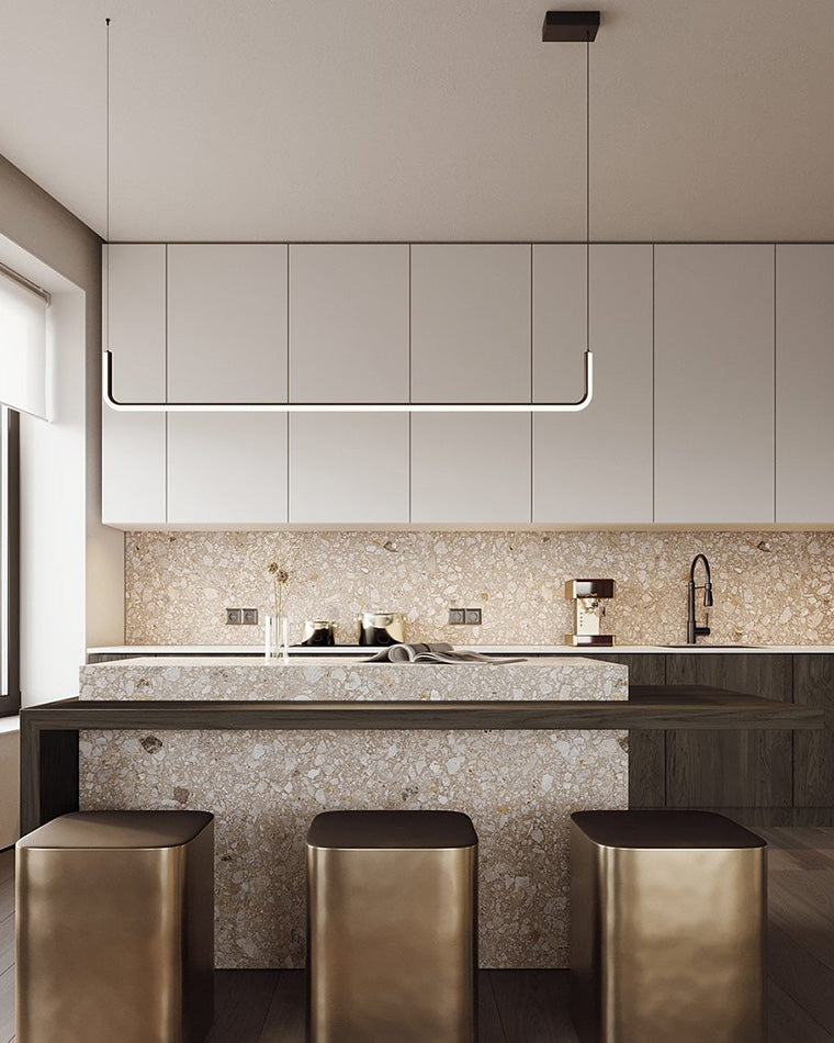 Olverai Tube Linear Pendant Light