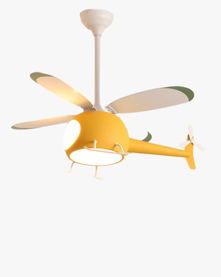 Olverai Airplane Children Ceiling Fan Lamp