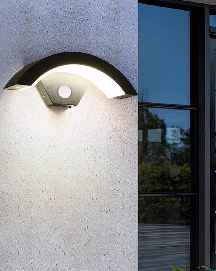 Olverai Outdoor Motion Detector Wall Light