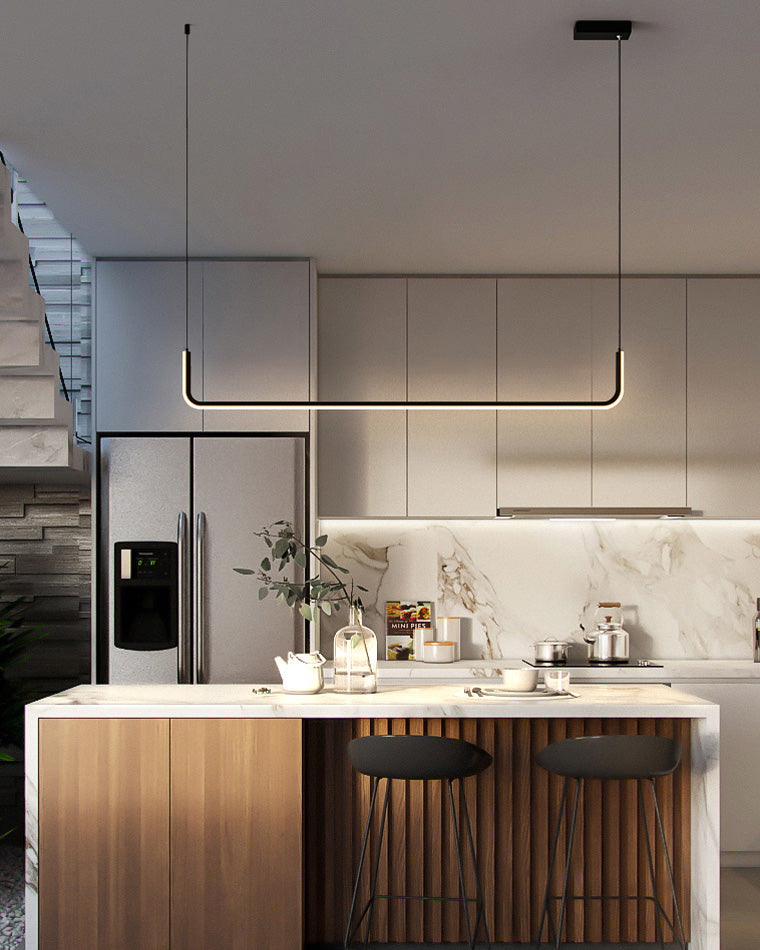 Olverai Tube Linear Pendant Light
