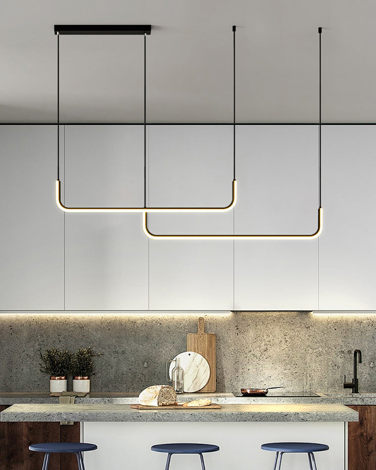 Olverai Tube Linear Pendant Light