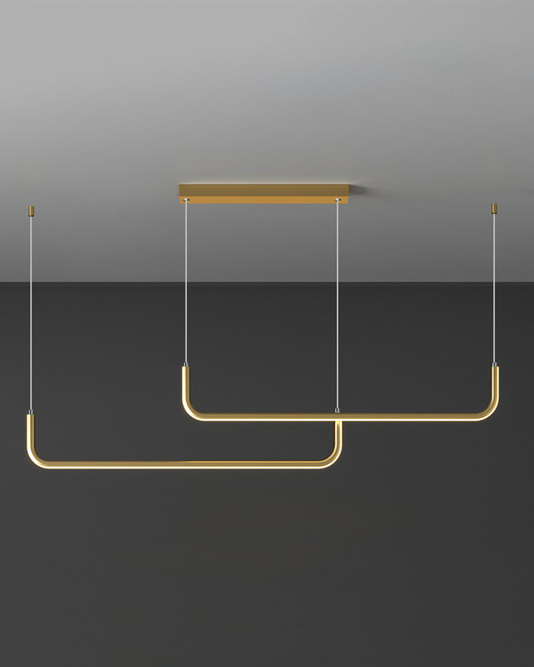 Olverai Tube Linear Pendant Light