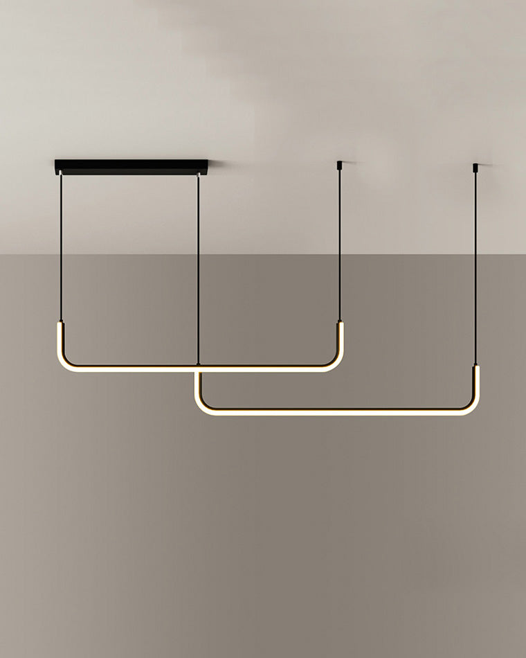 Olverai Tube Linear Pendant Light