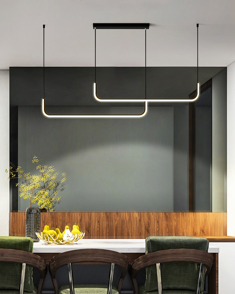Olverai Tube Linear Pendant Light