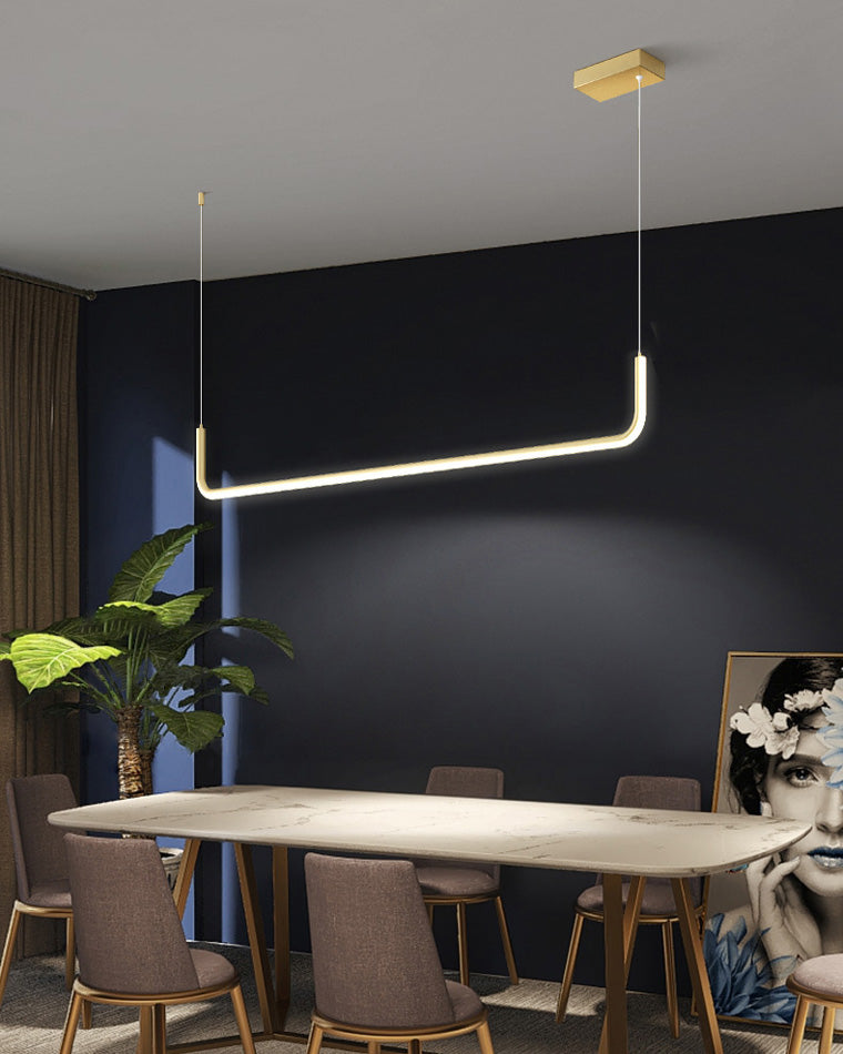 Olverai Tube Linear Pendant Light