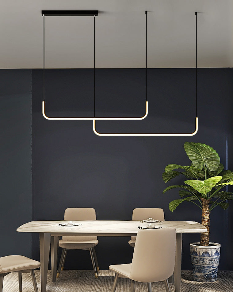 Olverai Tube Linear Pendant Light