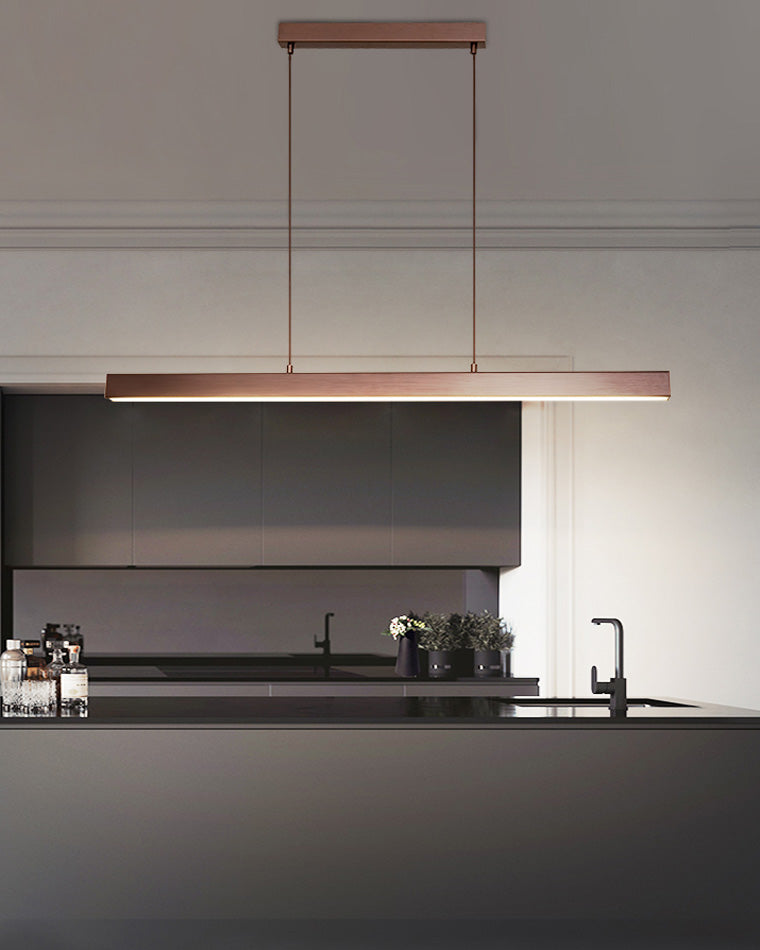 Olverai Minimalist Linear Kitchen Pendant Light