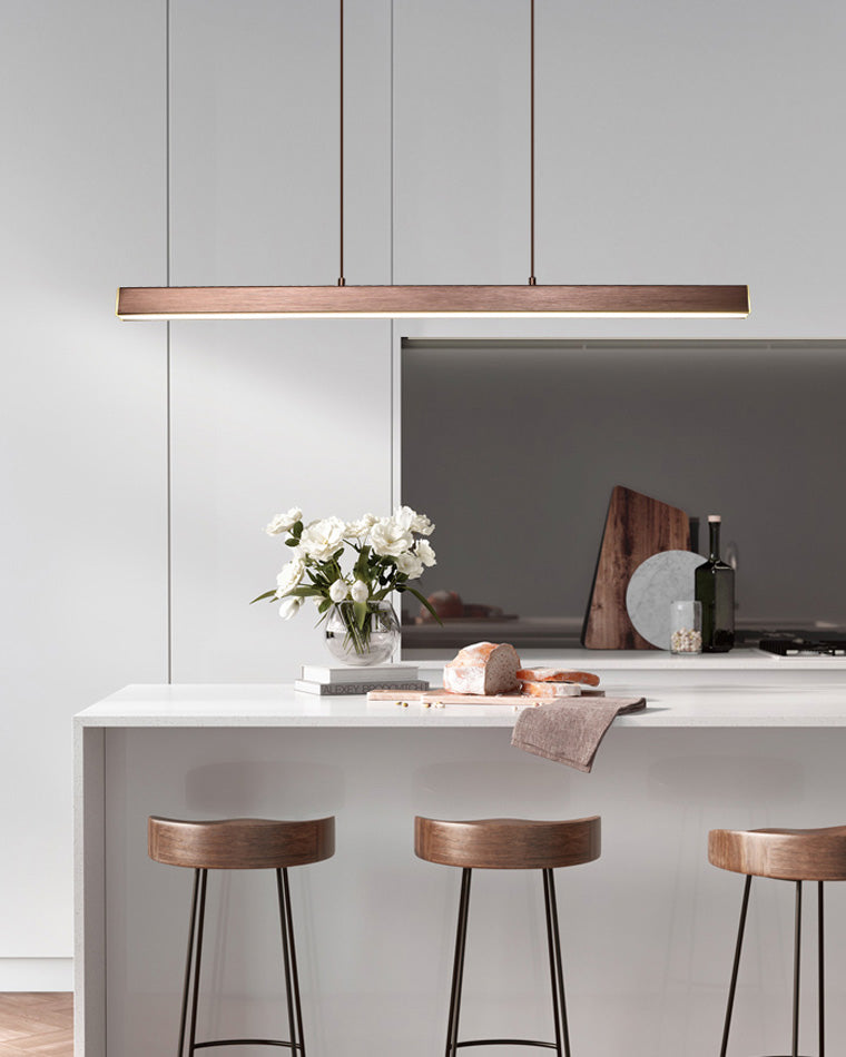 Olverai Minimalist Linear Kitchen Pendant Light