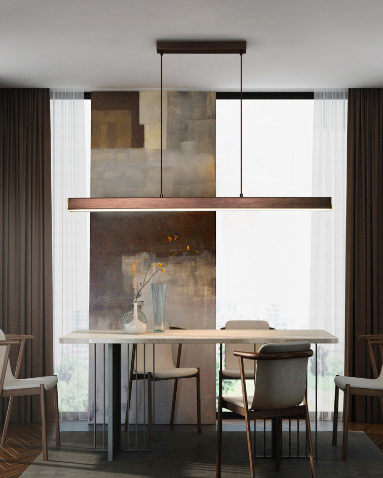 Olverai Minimalist Linear Kitchen Pendant Light