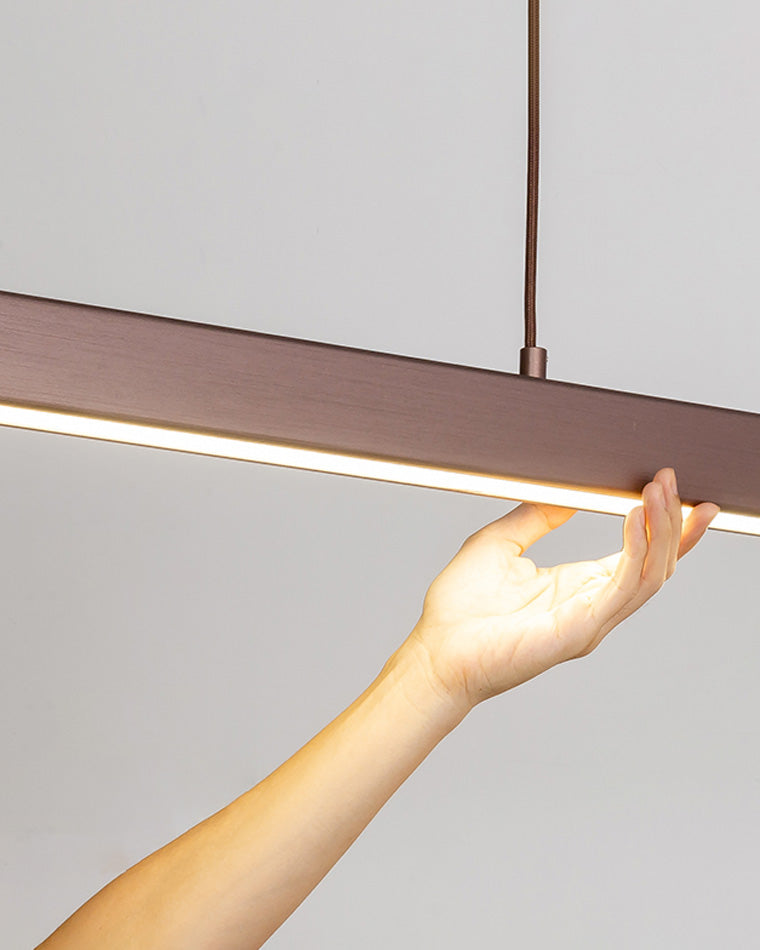 Olverai Minimalist Linear Kitchen Pendant Light