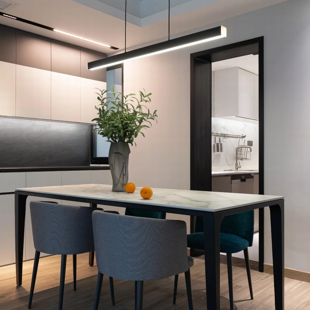 Olverai Minimalist Linear Kitchen Pendant Light