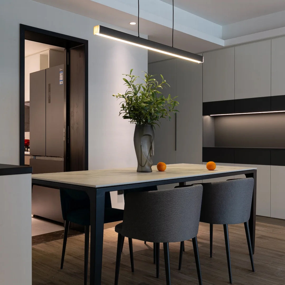 Olverai Minimalist Linear Kitchen Pendant Light