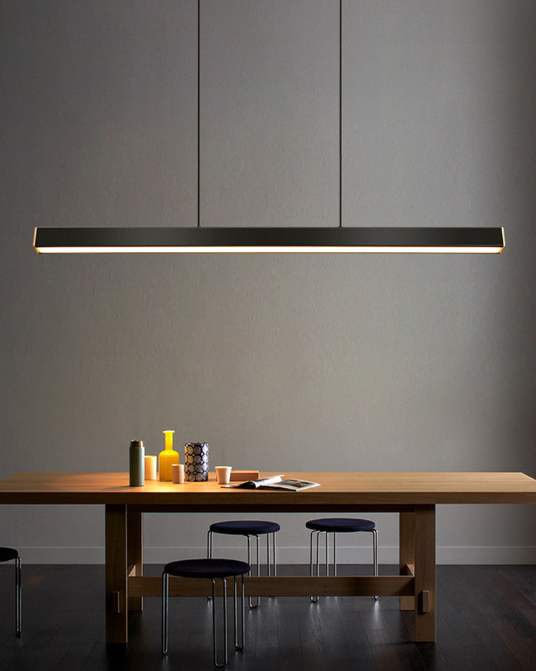 Olverai Minimalist Linear Kitchen Pendant Light