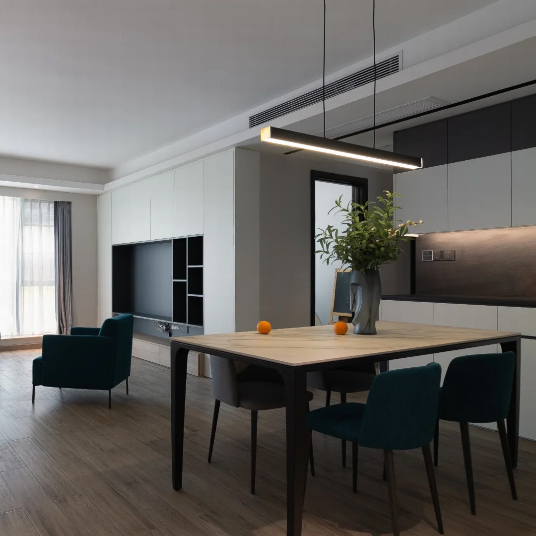 Olverai Minimalist Linear Kitchen Pendant Light