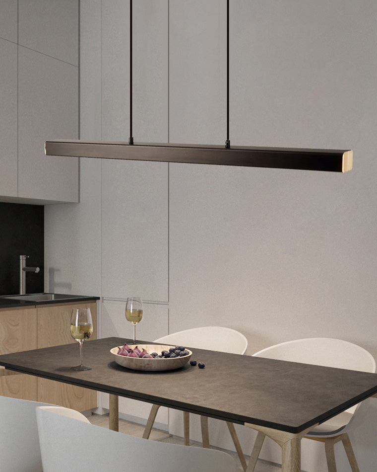 Olverai Minimalist Linear Kitchen Pendant Light