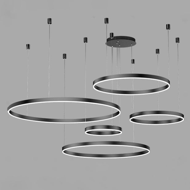 Olverai Multi LED Ring Chandelier