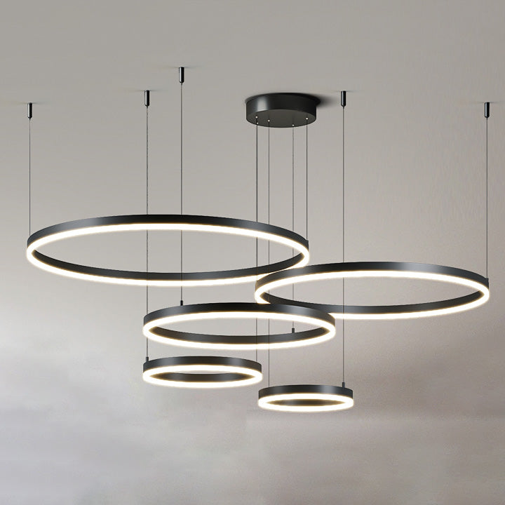 Olverai Multi LED Ring Chandelier