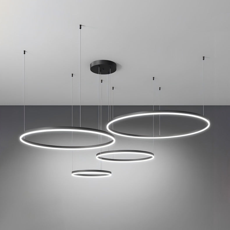 Olverai Multi LED Ring Chandelier