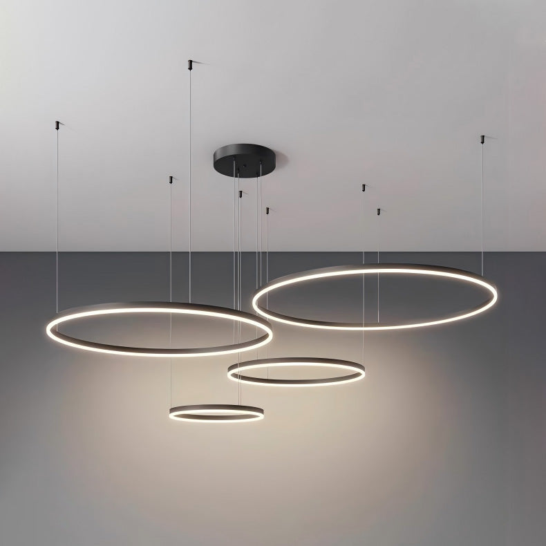Olverai Multi LED Ring Chandelier