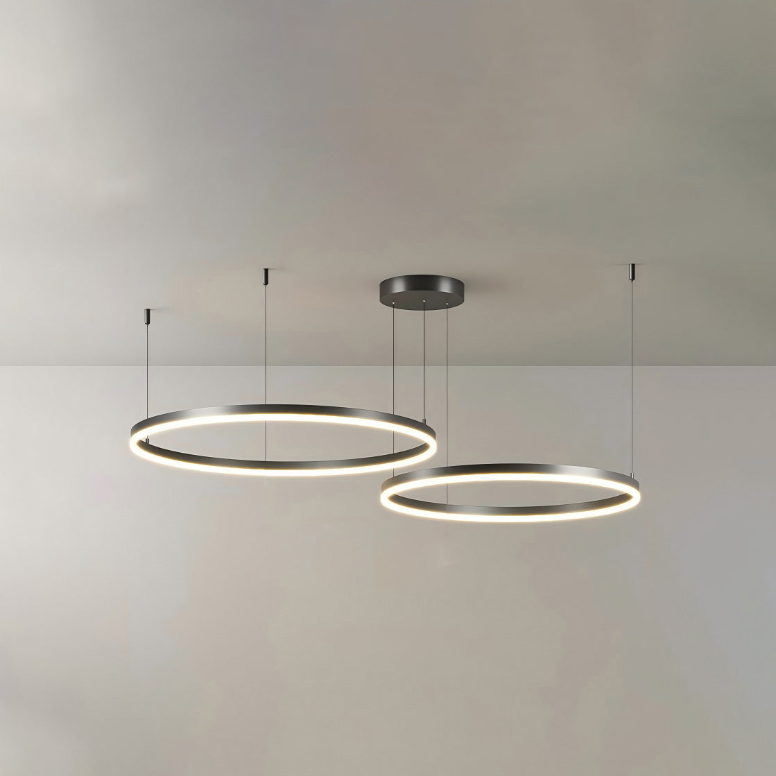 Olverai Multi LED Ring Chandelier
