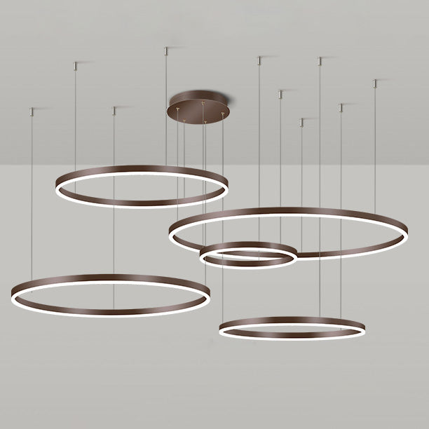 Olverai Multi LED Ring Chandelier