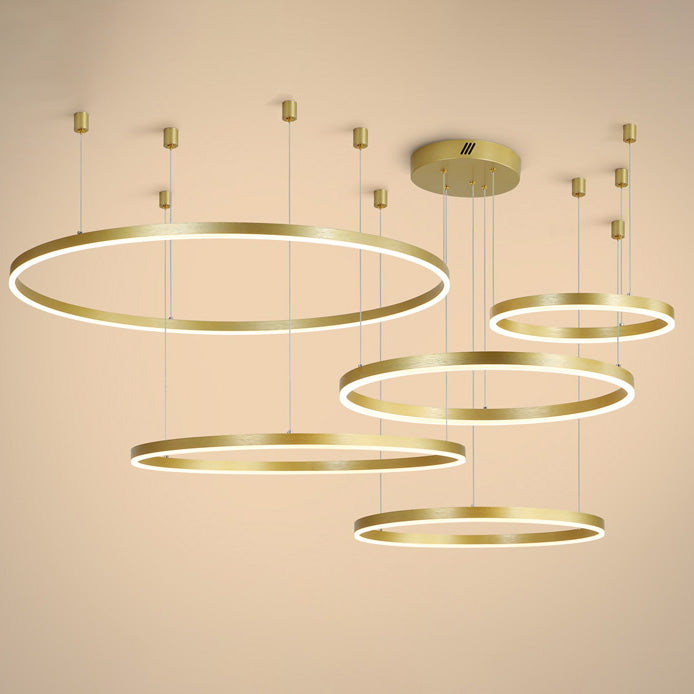 Olverai Multi LED Ring Chandelier