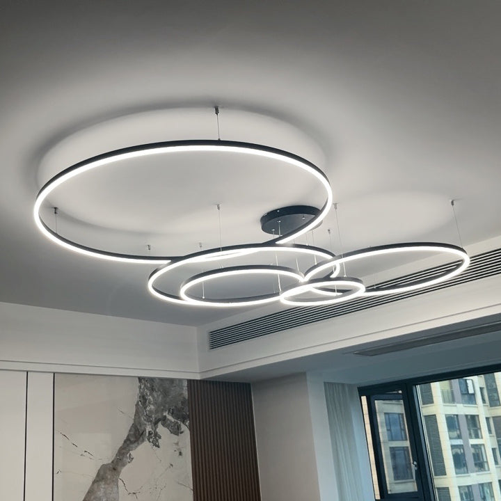 Olverai Multi LED Ring Chandelier