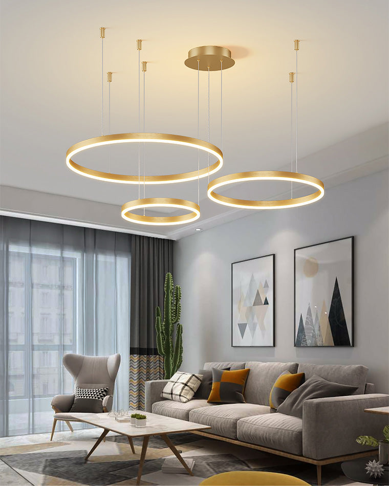 Olverai Multi LED Ring Chandelier