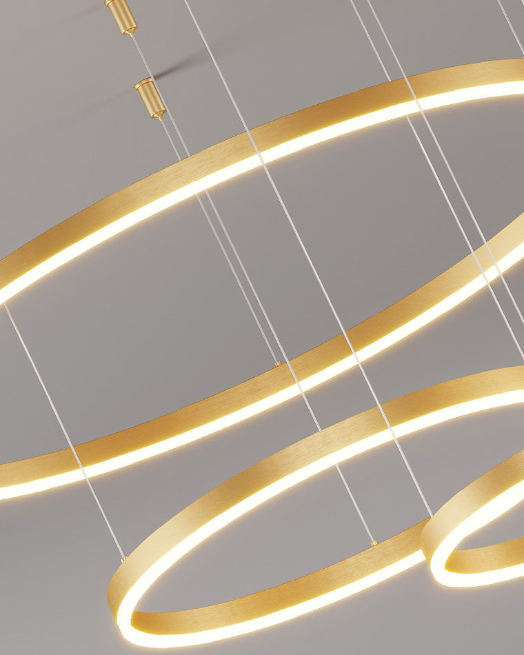 Olverai Multi LED Ring Chandelier