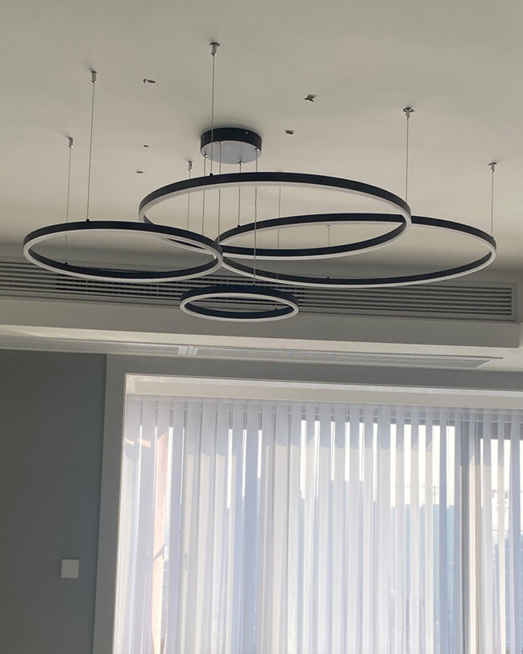 Olverai Multi LED Ring Chandelier