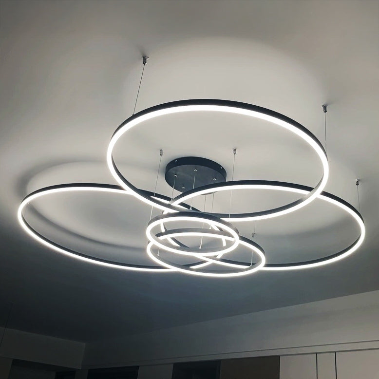 Olverai Multi LED Ring Chandelier