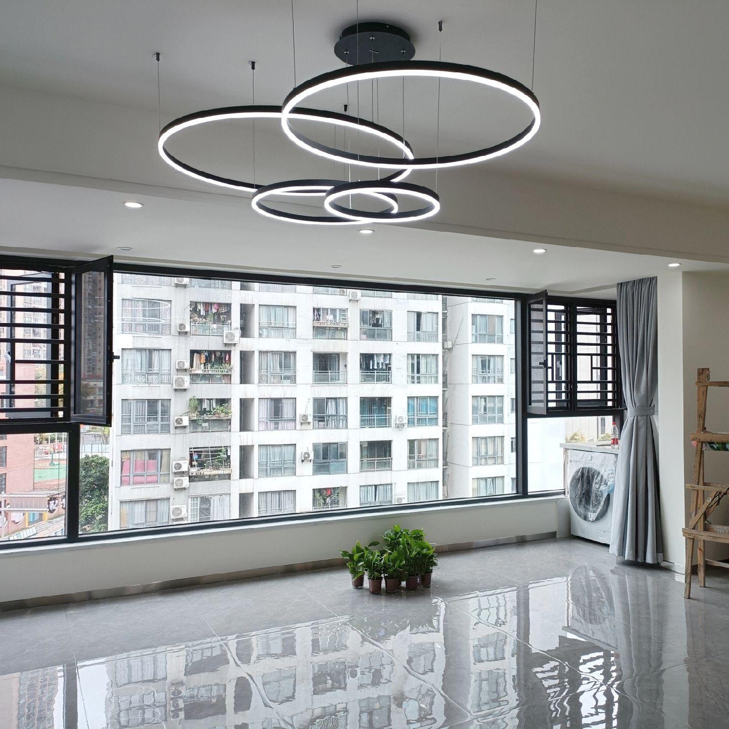 Olverai Multi LED Ring Chandelier