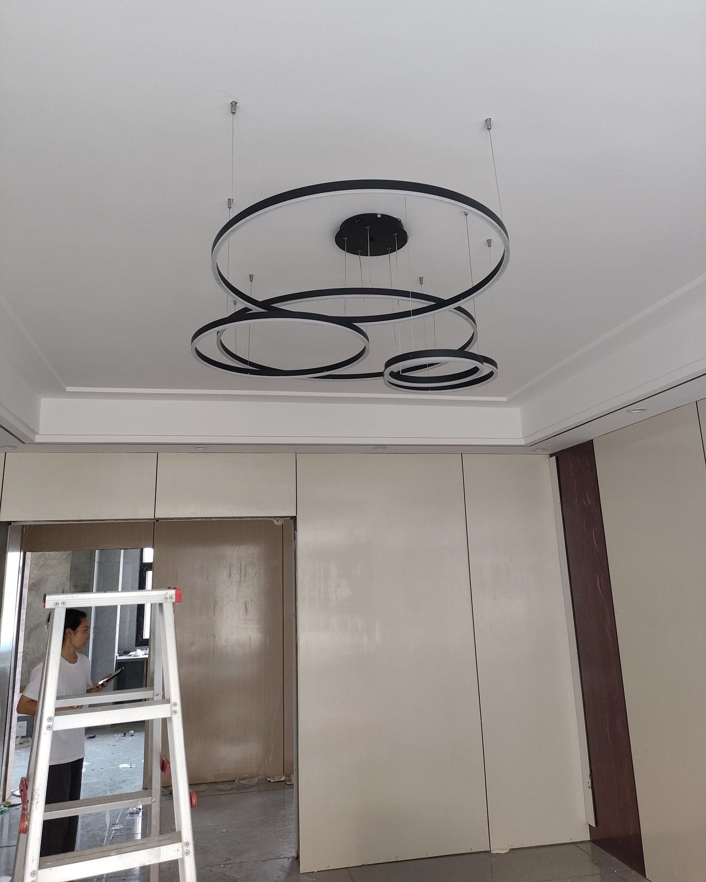 Olverai Multi LED Ring Chandelier