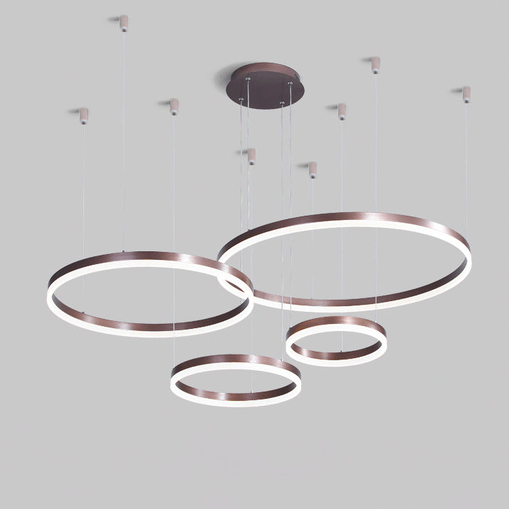 Olverai Multi LED Ring Chandelier