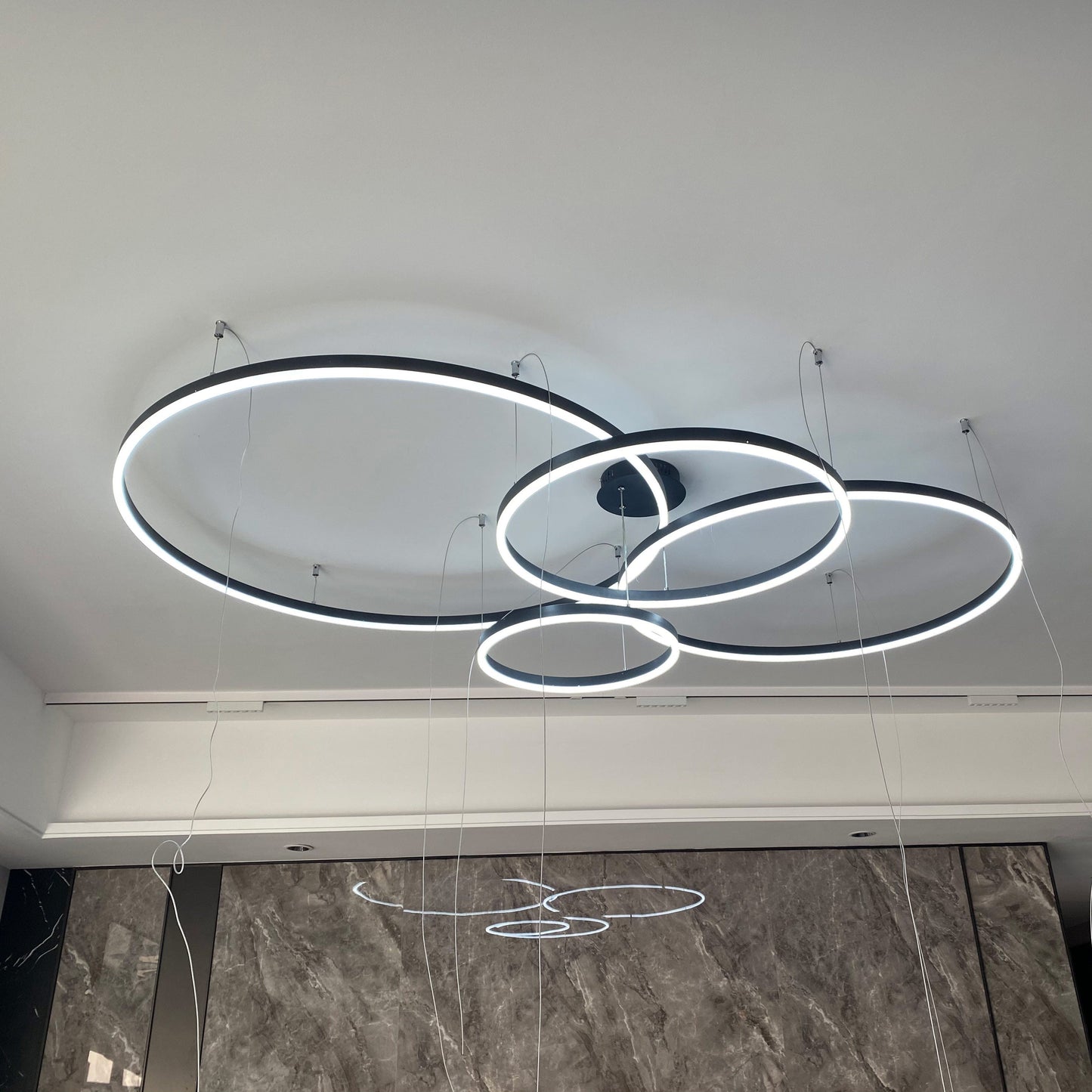 Olverai Multi LED Ring Chandelier