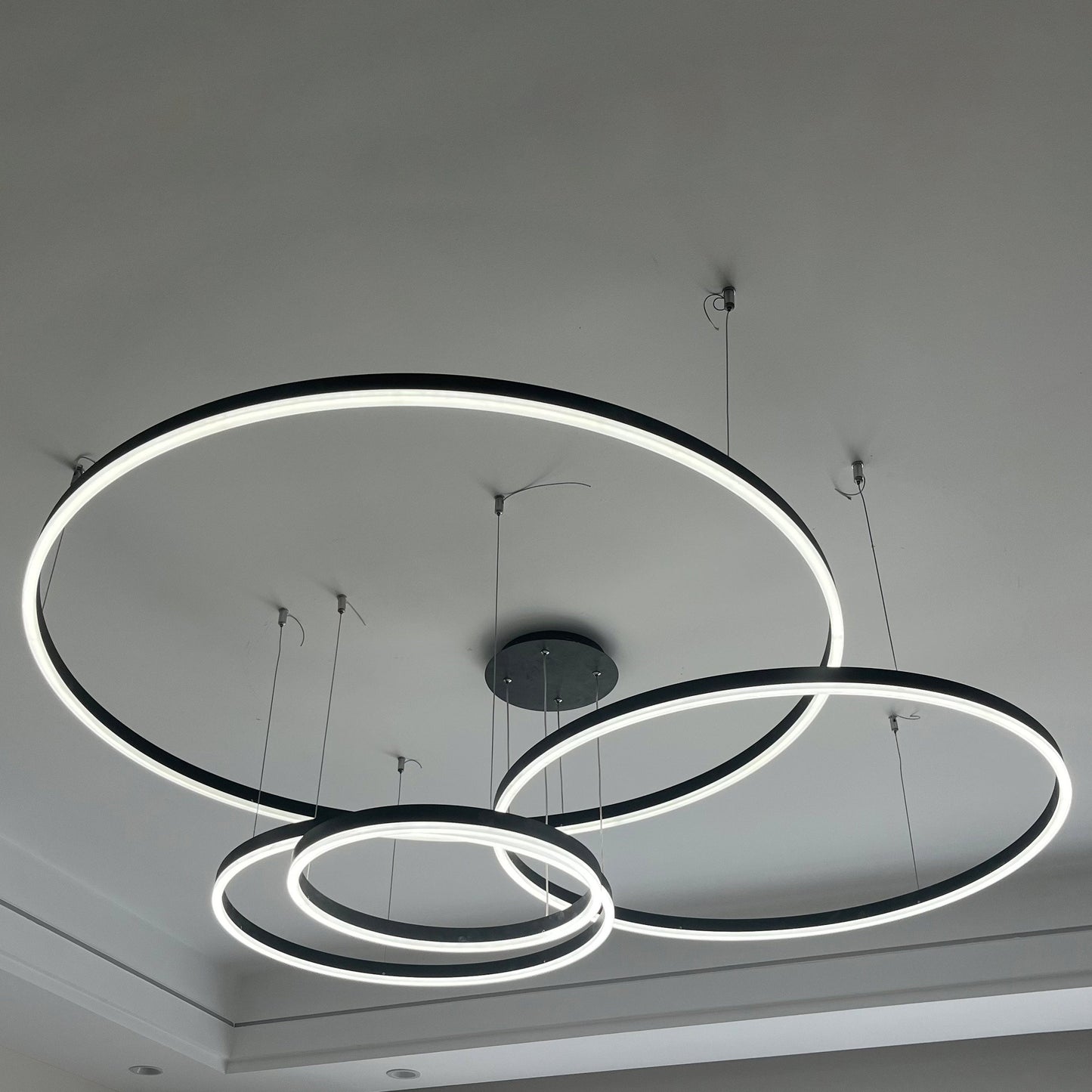 Olverai Multi LED Ring Chandelier