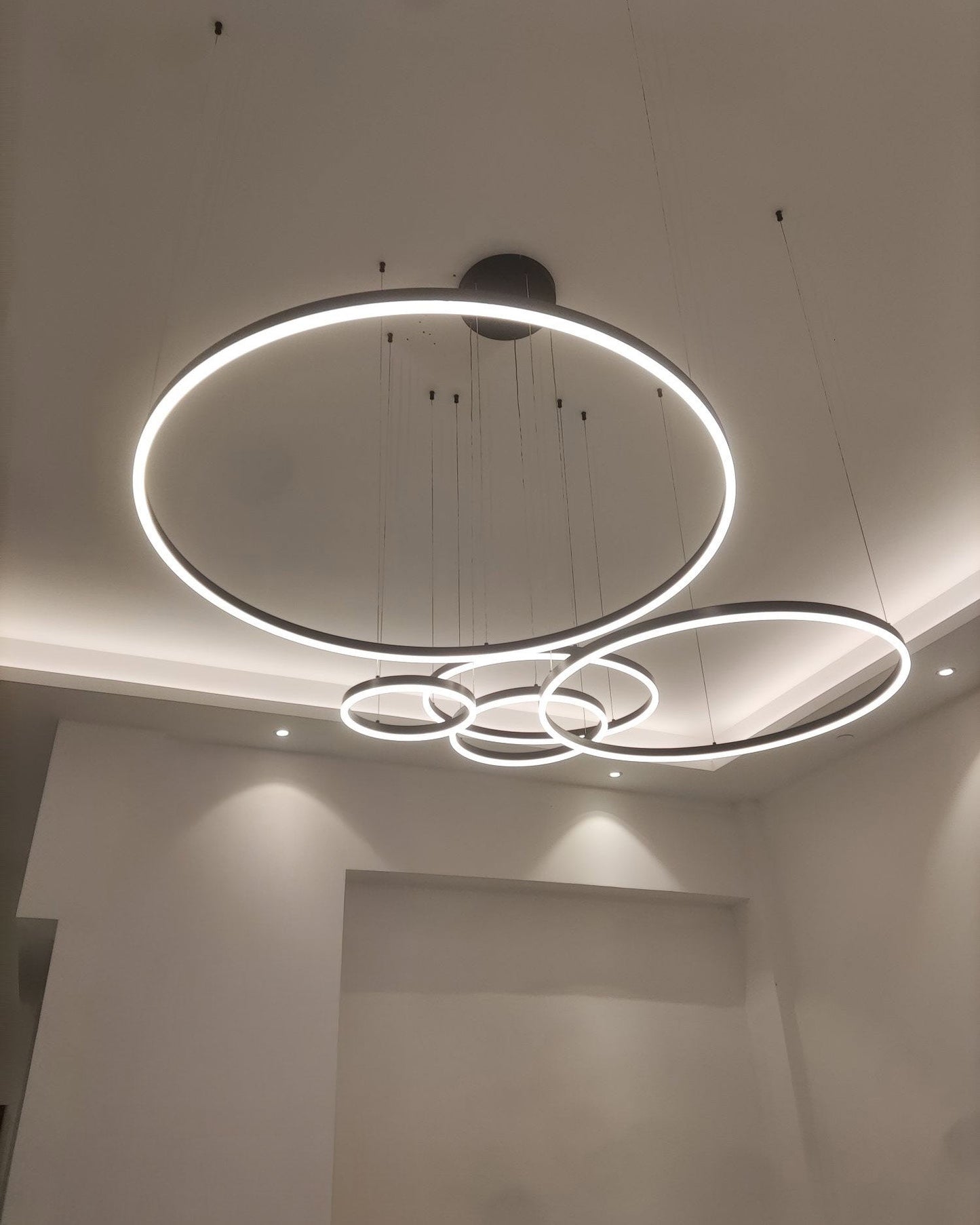 Olverai Multi LED Ring Chandelier