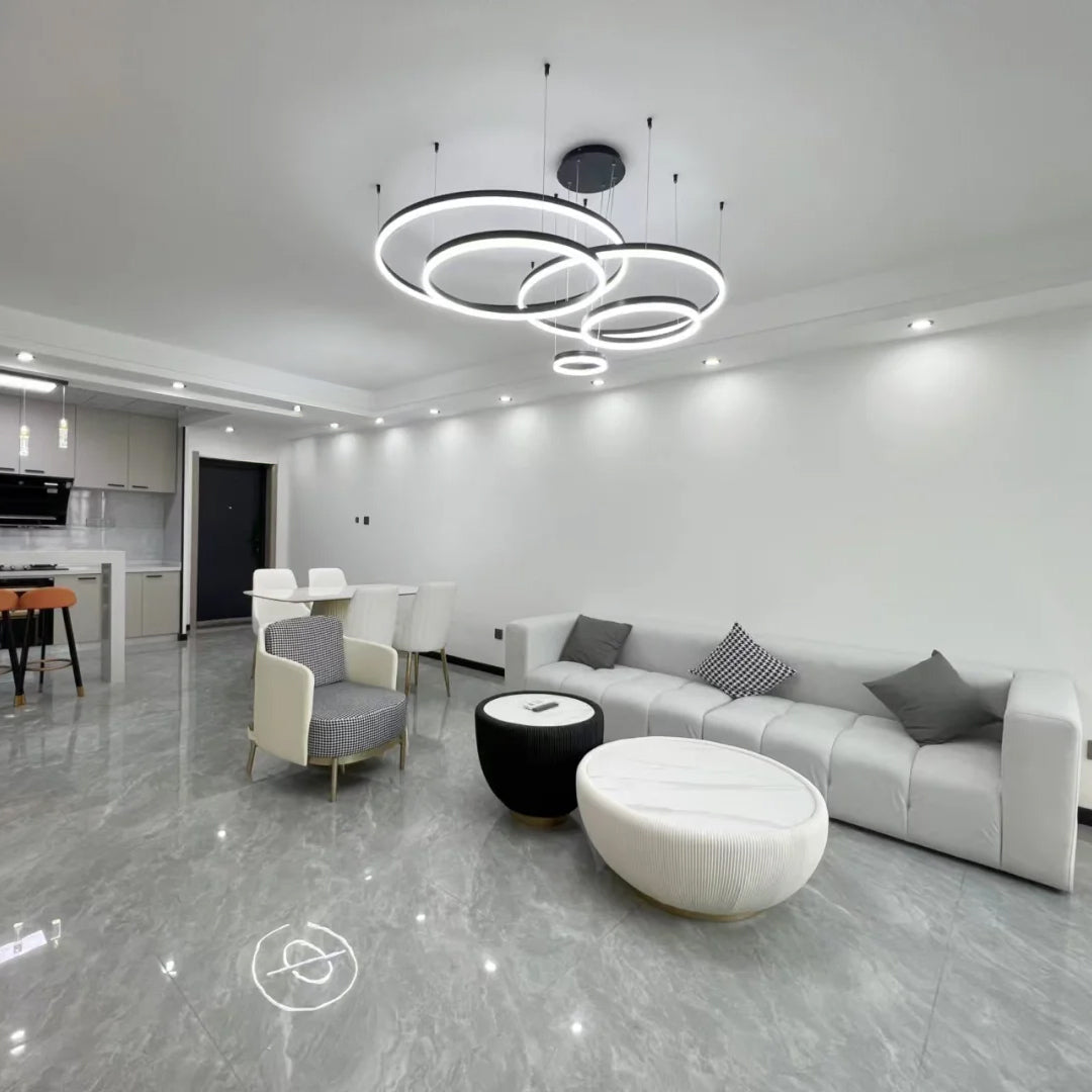 Olverai Multi LED Ring Chandelier