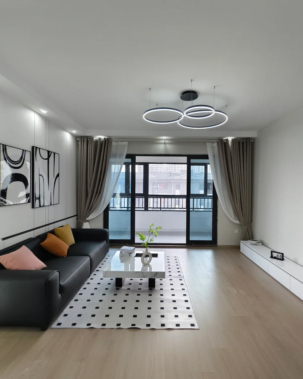 Olverai Multi LED Ring Chandelier