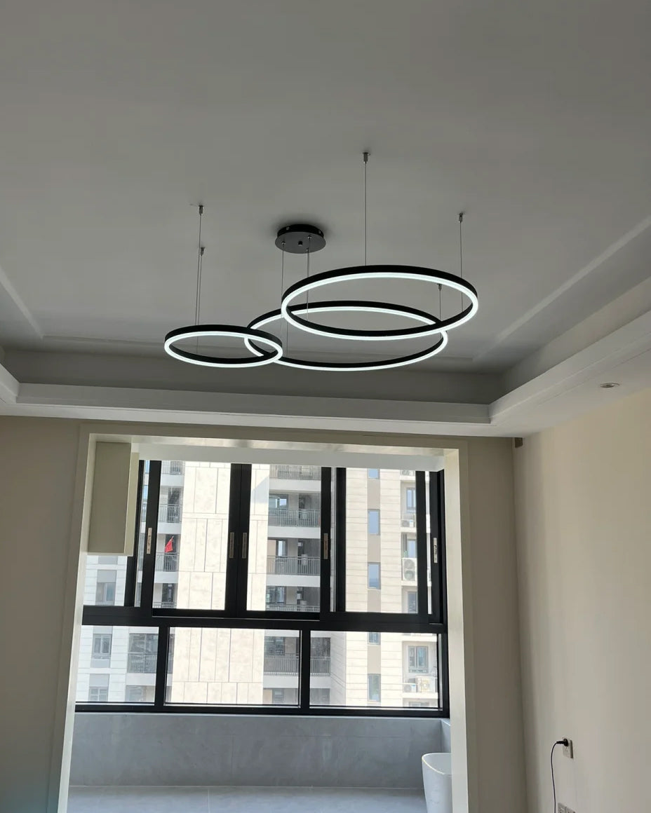 Olverai Multi LED Ring Chandelier