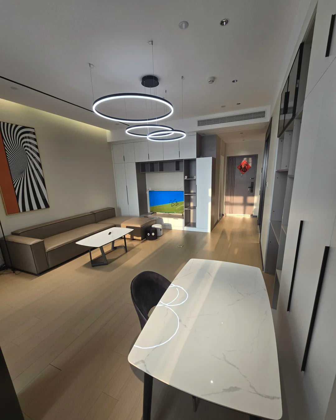 Olverai Multi LED Ring Chandelier